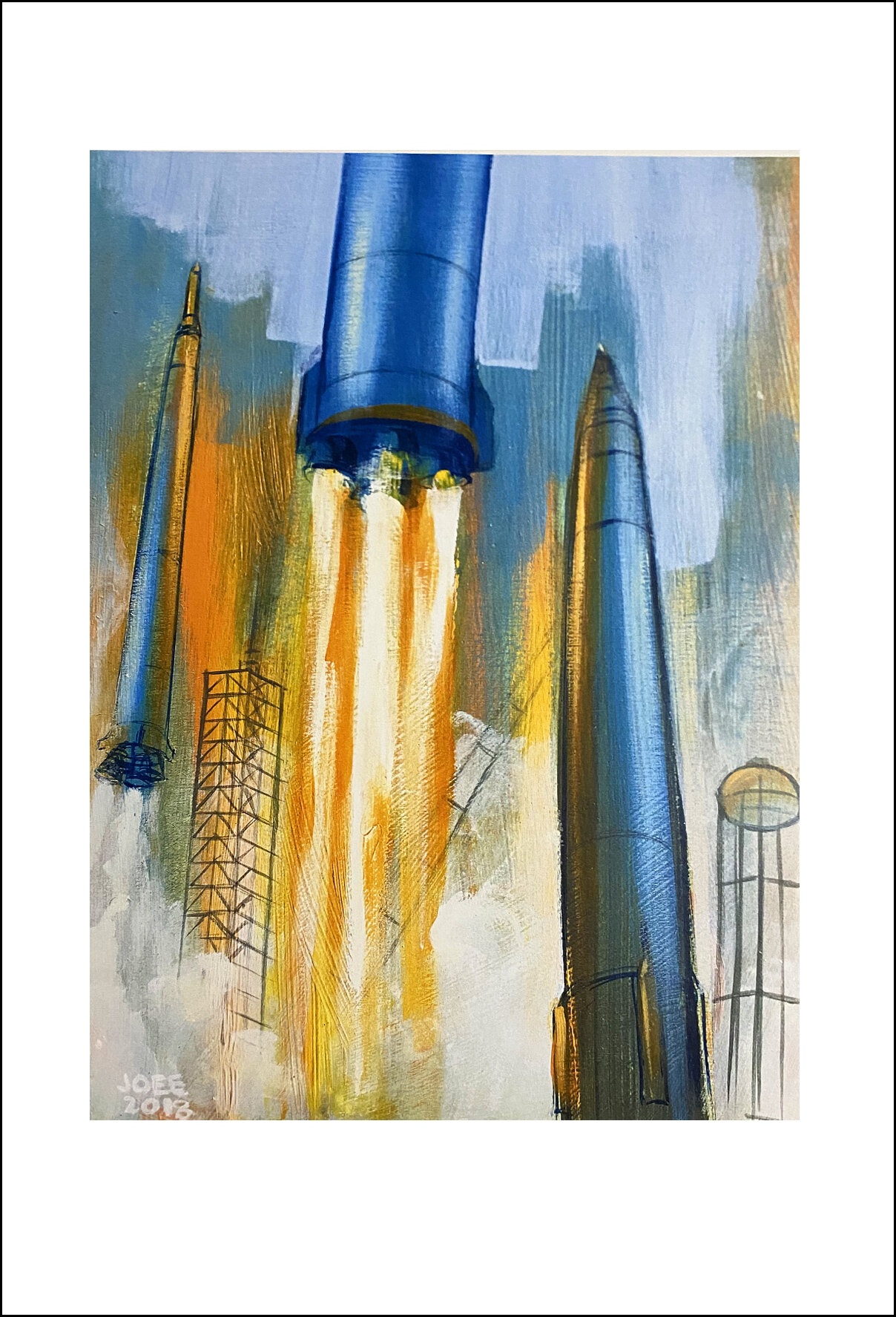 Art Print of Rockets%